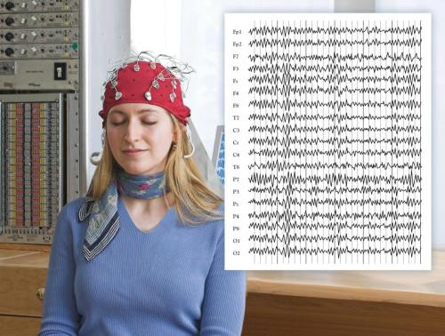 EEG photo with inset